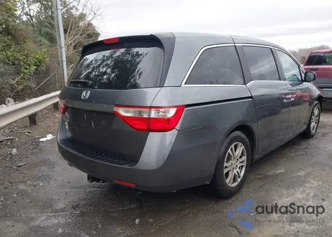 2012 Honda Odyssey Ex from USA, damaged, VIN 5FNRL5H44CB095431
